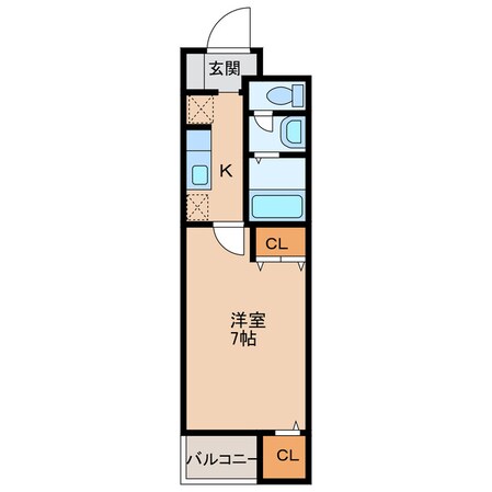 サンノーヴァの物件間取画像